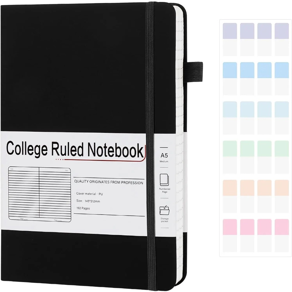 Leatherwork Journal - A5 Lined Journal Notebooks for Work,