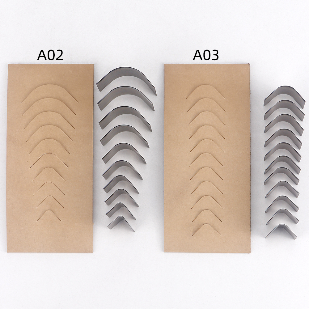 Round Knife Leatherwork - 1Set Handmade Stamping Tools for Faux