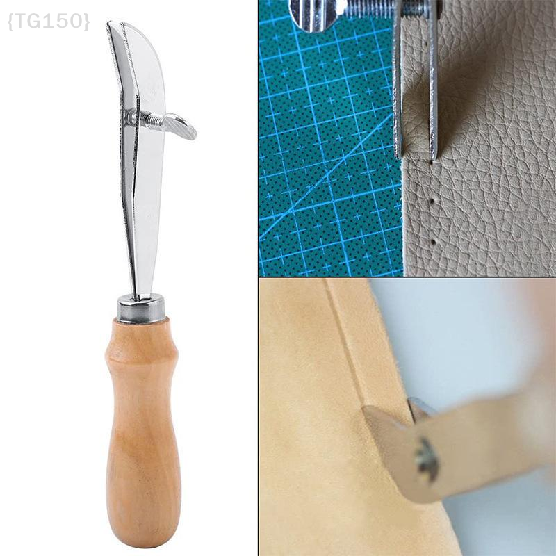 Groover Stitching Tool - 【TG150】Adjustable Leather Edge Groover Grooving Tool