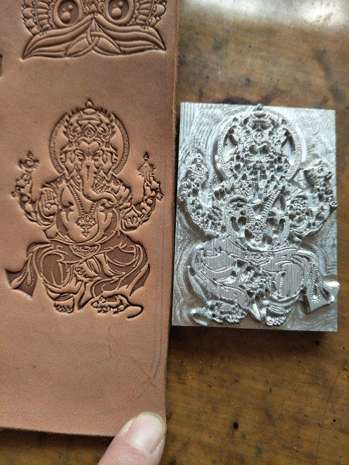 3D Gourd-shaped Leather Emboss - Leatherwork Flowers recensie en prijs