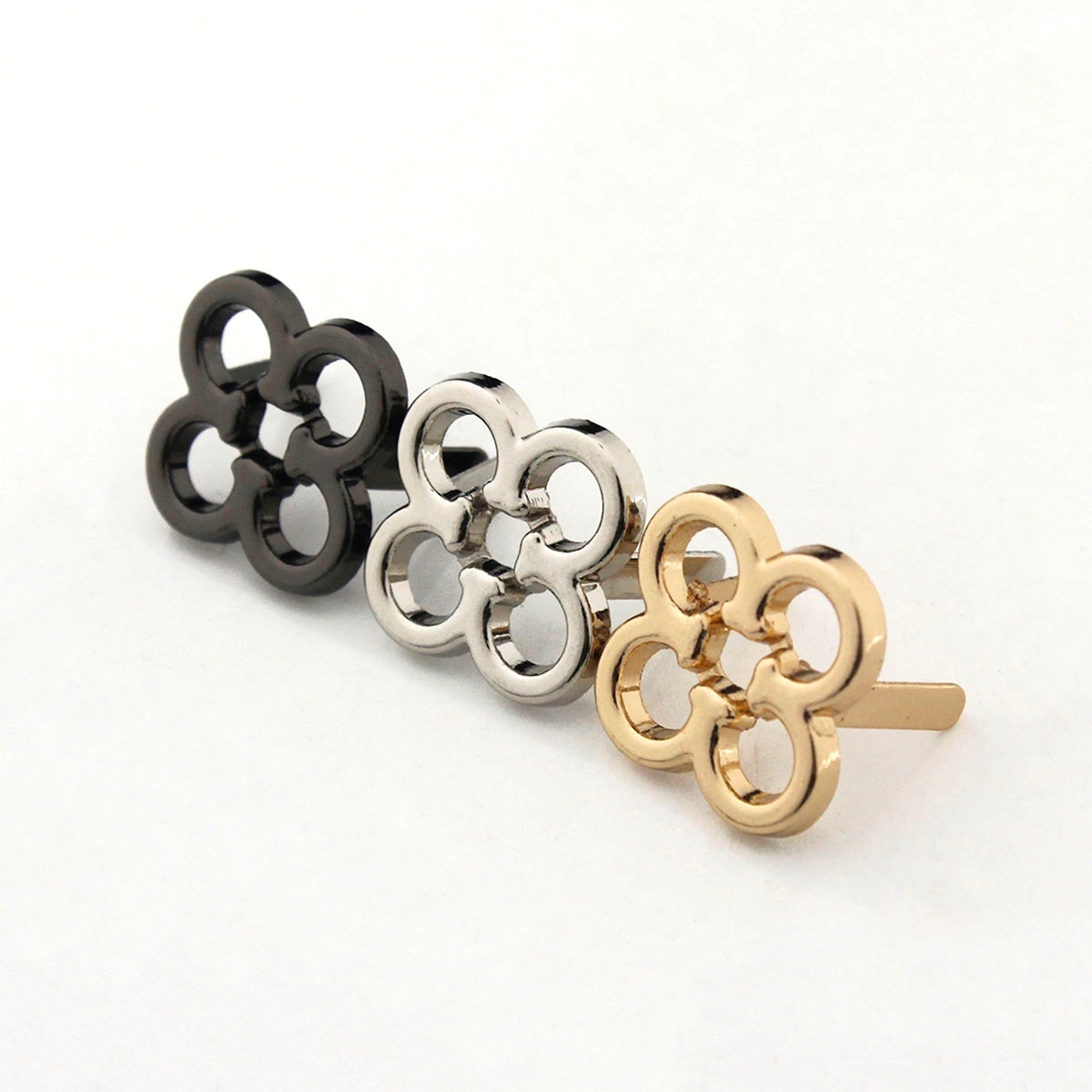 2pcs Metal Flower Shape Decora - Leatherwork Flowers recensie en prijs