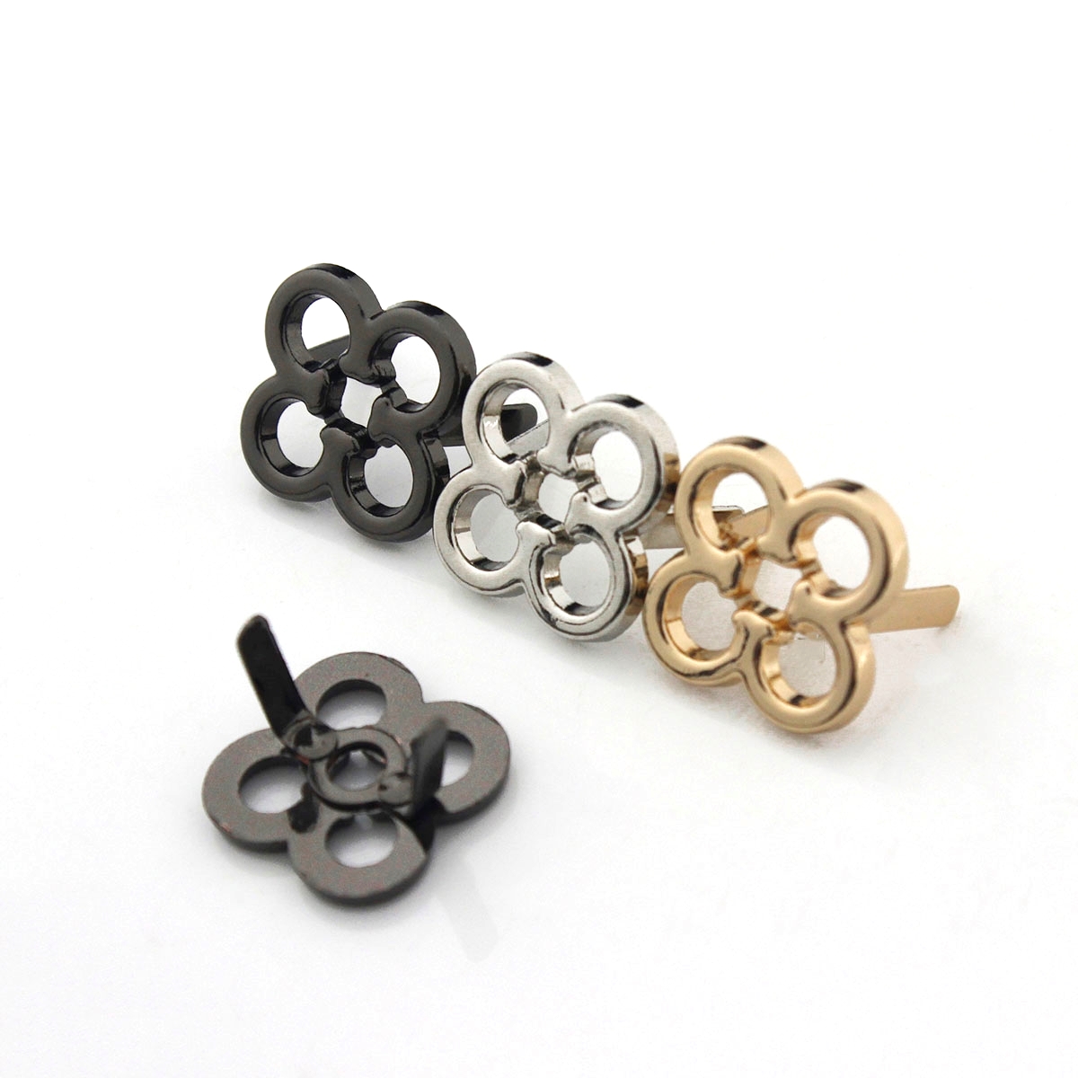 2pcs Metal Flower Shape Decora - Leatherwork Flowers recensie en prijs