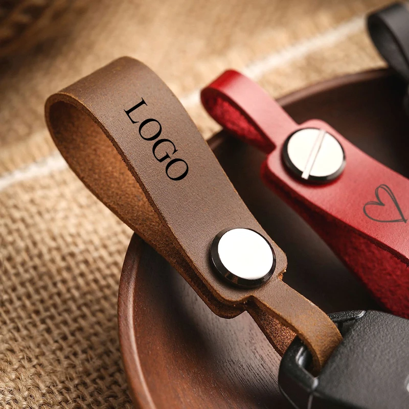 Cowhide Genuine Leather Custom - Leatherwork Keychain recensie en prijs