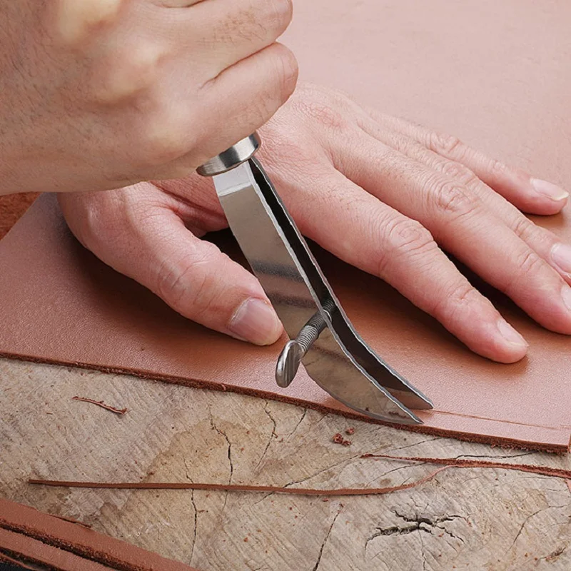 DIY Adjustable Leather Edge Cr - Groover Stitching Tool recensie en prijs