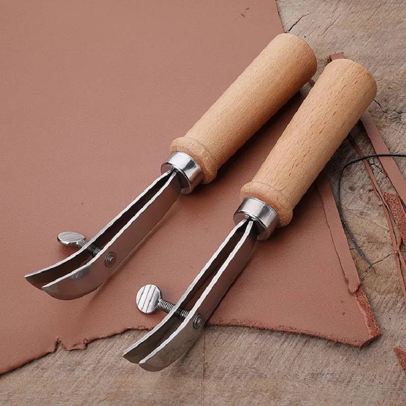 DIY Adjustable Leather Edge Cr - Groover Stitching Tool recensie en prijs