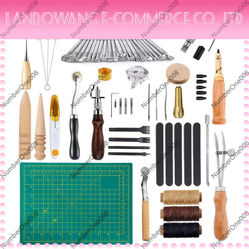 Leather Tool Set 50-Piece, Han - Groover Stitching Tool recensie en prijs