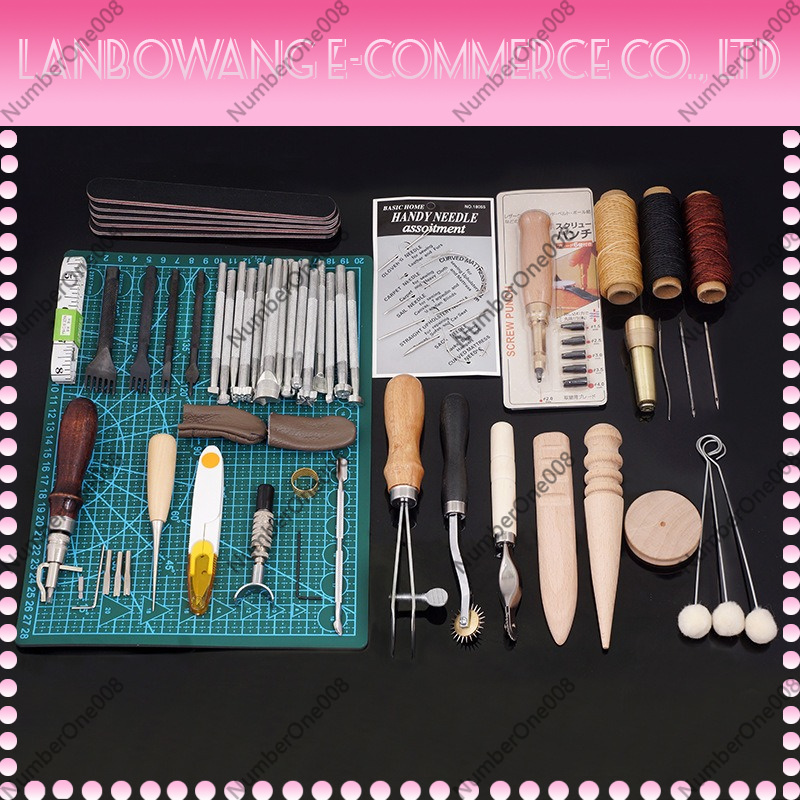 Leather Tool Set 50-Piece, Han - Groover Stitching Tool recensie en prijs