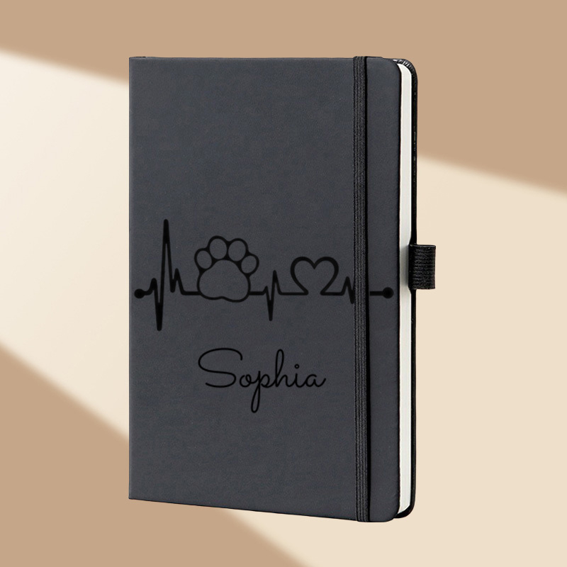 Custom Name Floral Monogram A5 - Leatherwork Journal recensie en prijs