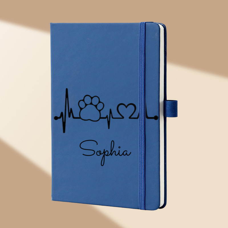 Custom Name Floral Monogram A5 - Leatherwork Journal recensie en prijs
