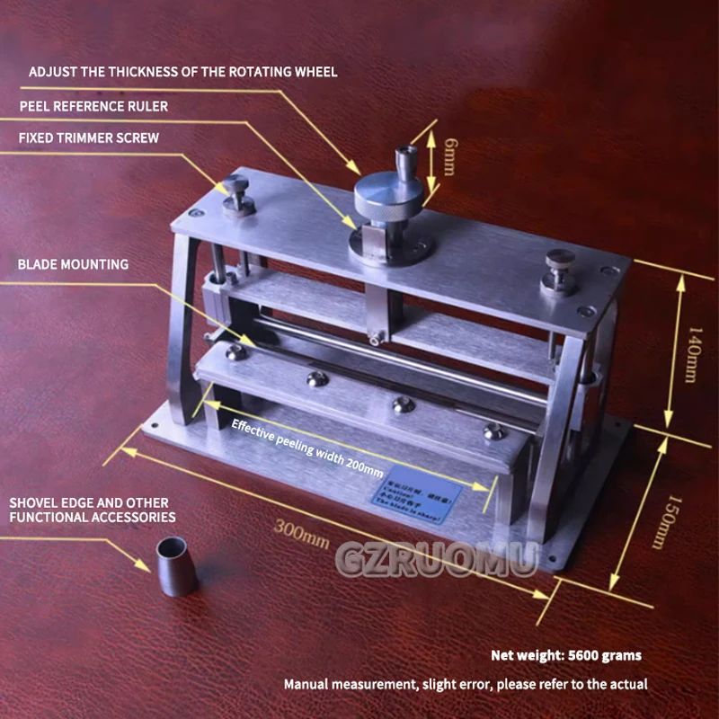 DIY Manual Leather Splitter Ma - Leatherwork Craft recensie en prijs
