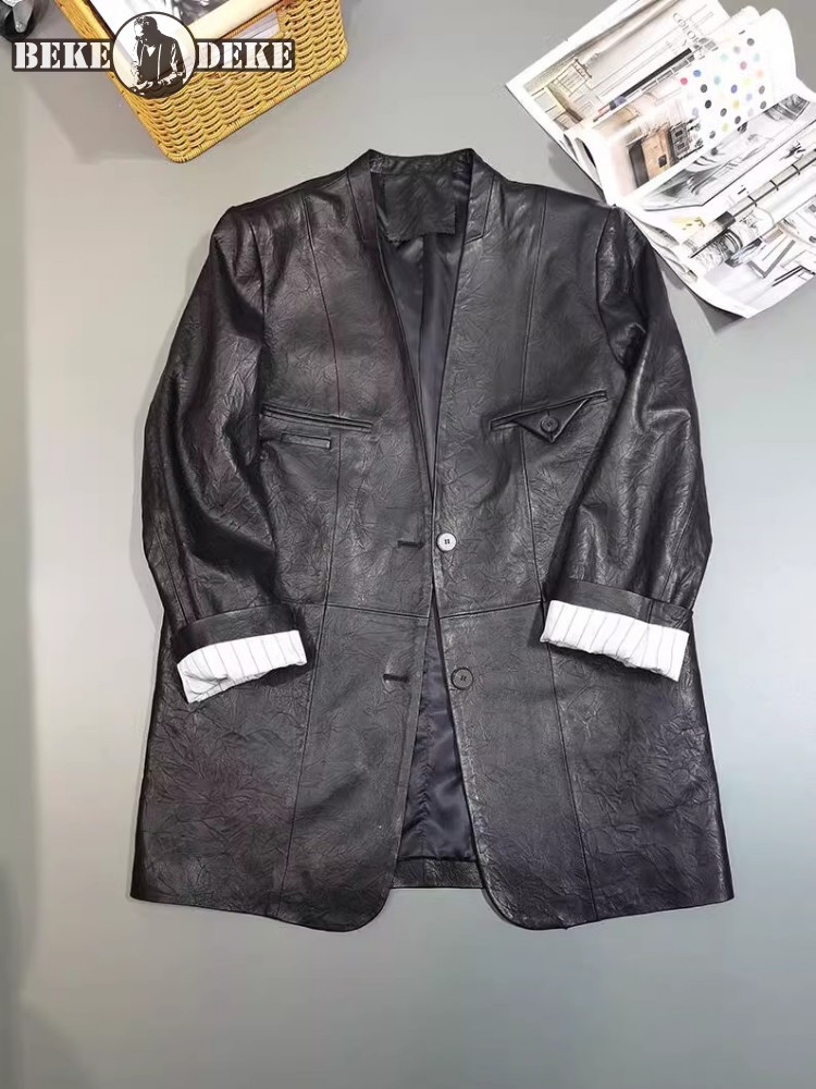 Vintage Office Ladies Autumn W - Leather Work Jacket Women'S recensie en prijs