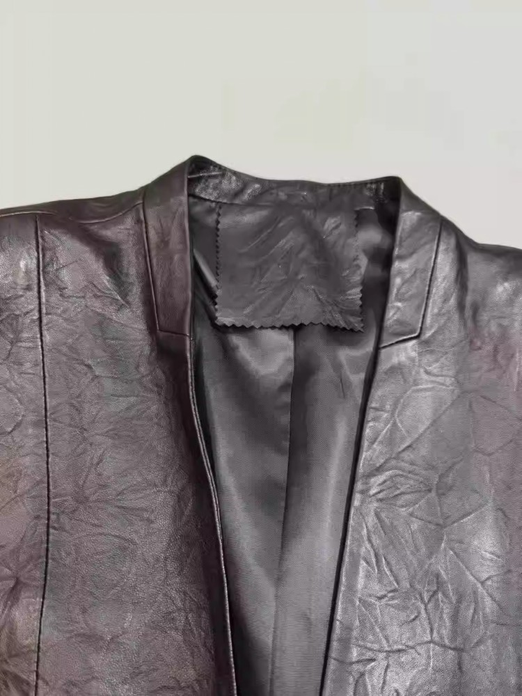 Vintage Office Ladies Autumn W - Leather Work Jacket Women'S recensie en prijs