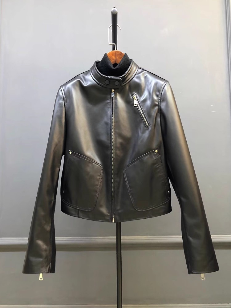 Females Spring Autumn New Styl - Leather Work Jacket Women'S recensie en prijs