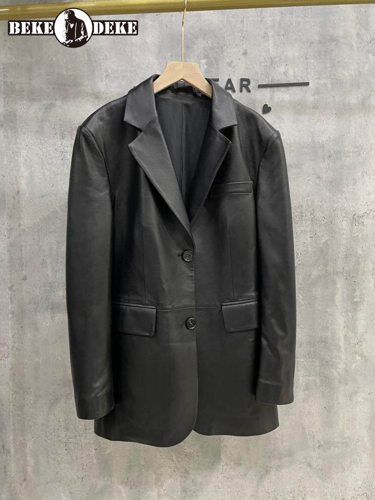 Women Sheepskin Genuine Leathe - Leather Work Jacket Women'S recensie en prijs