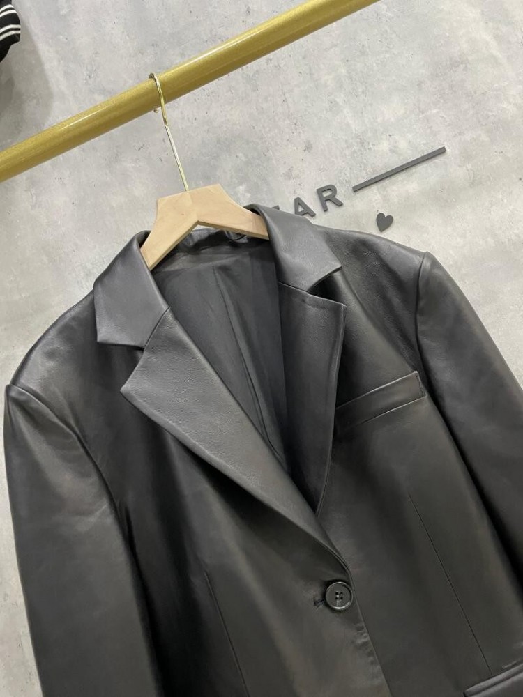 Women Sheepskin Genuine Leathe - Leather Work Jacket Women'S recensie en prijs