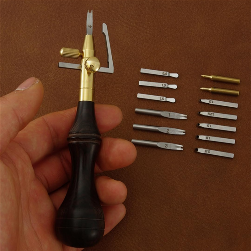YWDZ-6 In 1 Leather Groover To - Groover Stitching Tool recensie en prijs