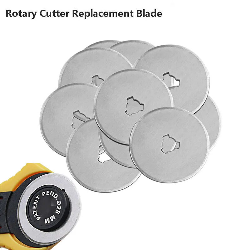 10Pcs 28mm Rotary Cutter Blade - Round Knife Leatherwork recensie en prijs