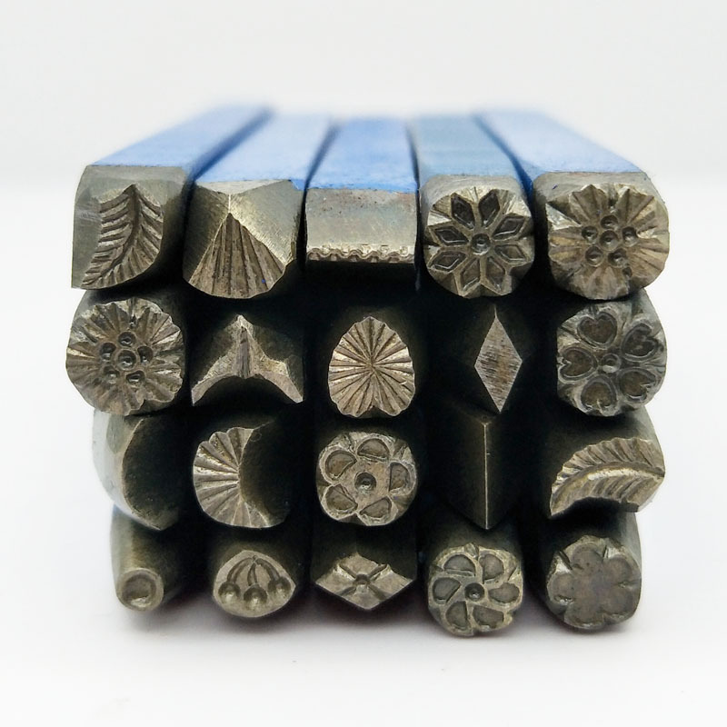 DIA 5.5mm 20pcs DIY Stamp Work - Leatherwork Flowers recensie en prijs