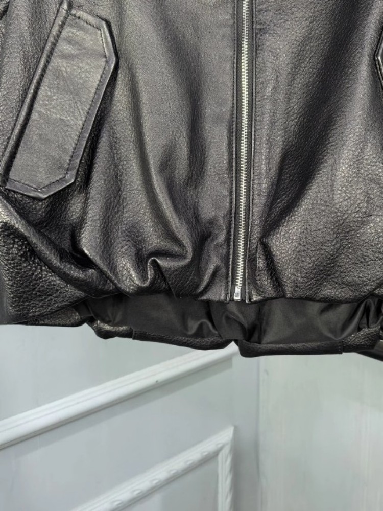 Autumn Fashion Natural Sheepsk - Leather Work Jacket Women'S recensie en prijs