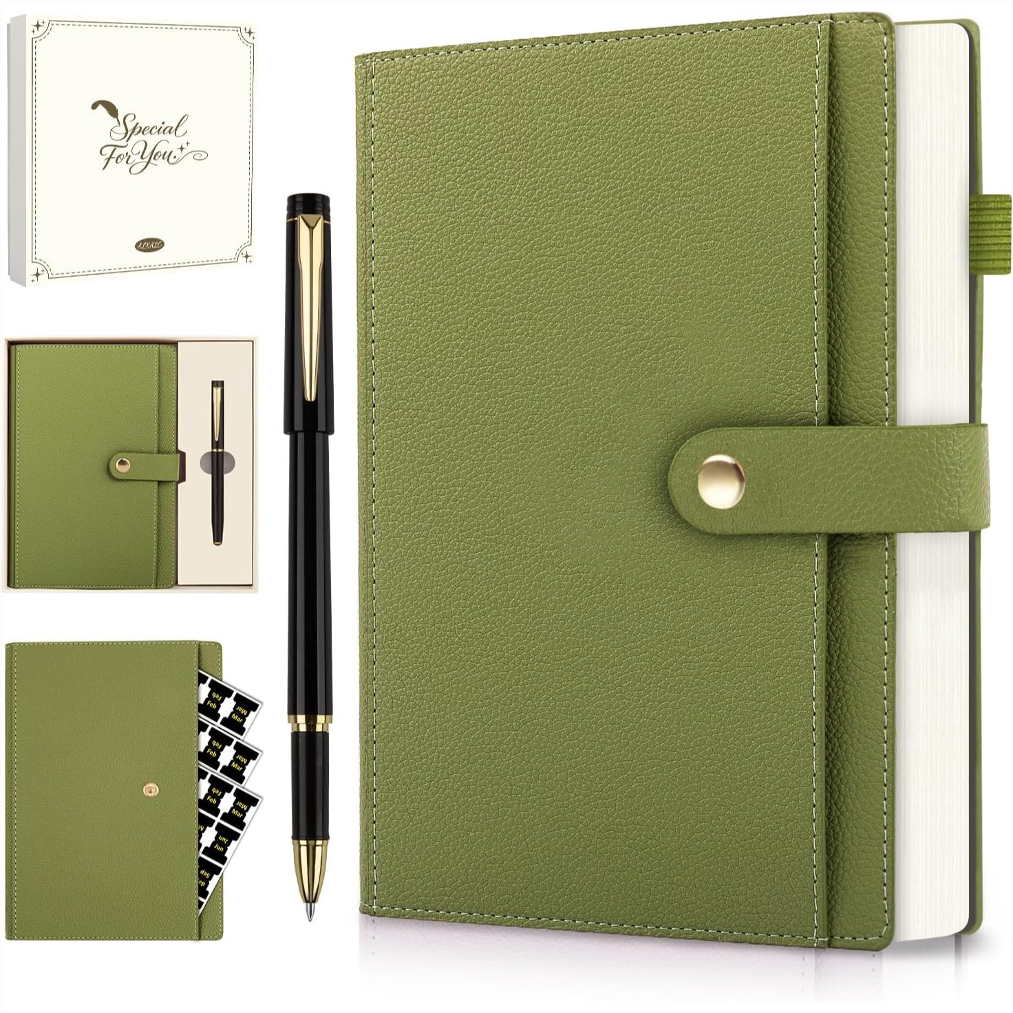 A5 Lined Leather Journal Noteb - Leatherwork Journal recensie en prijs
