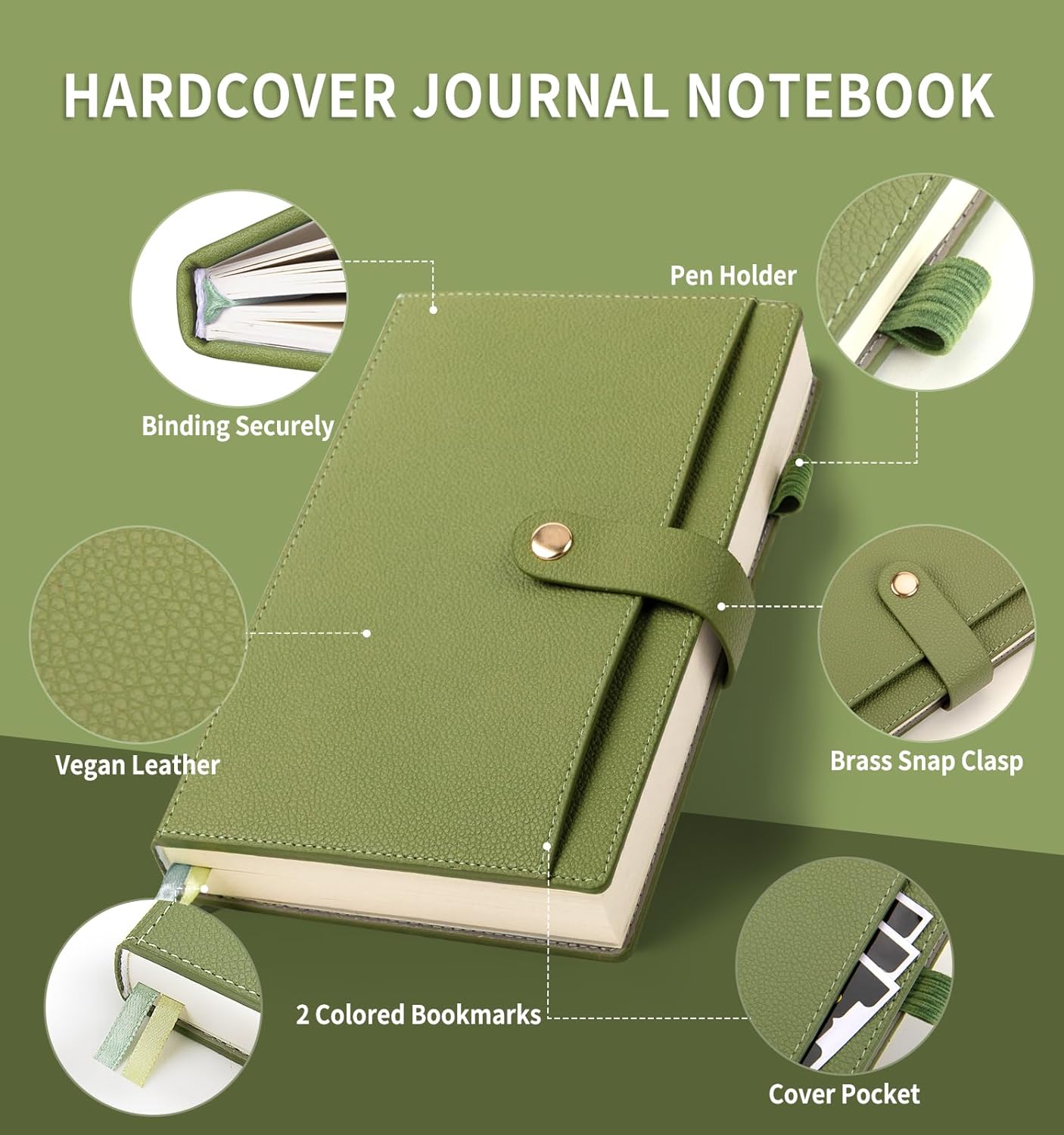 A5 Lined Leather Journal Noteb - Leatherwork Journal recensie en prijs
