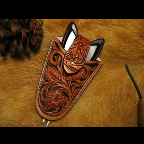 Tang dynasty flower Hand-work  - Unique Leather Work recensie en prijs
