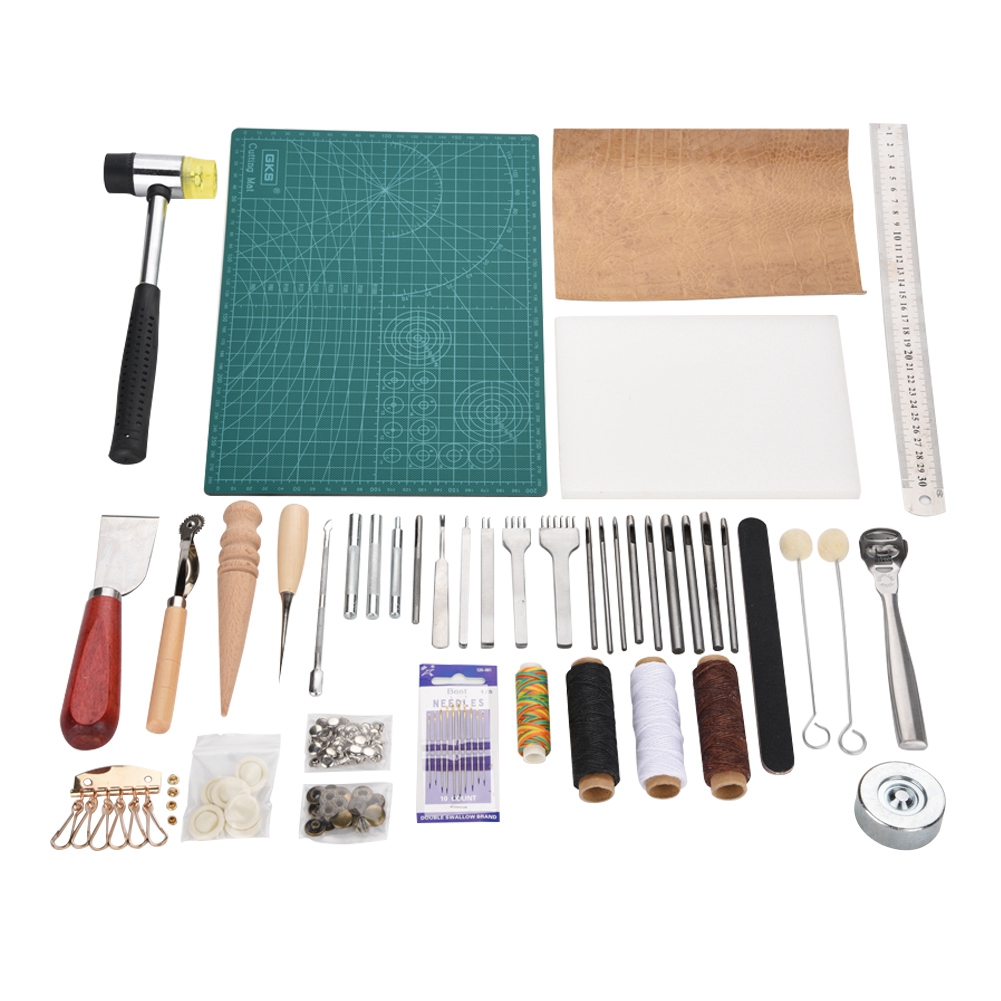 42PCS Leather Craft Tools Set  - Groover Stitching Tool recensie en prijs