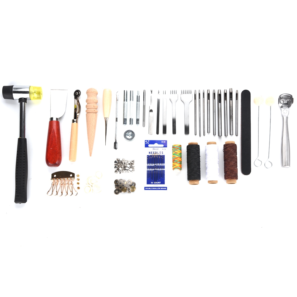 42PCS Leather Craft Tools Set  - Groover Stitching Tool recensie en prijs