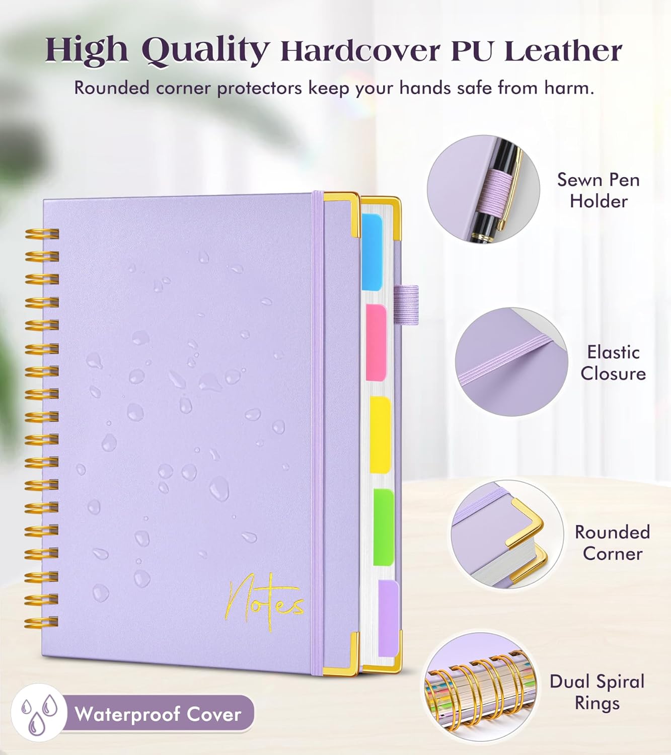 Spiral Notebook Journal with R - Leatherwork Journal recensie en prijs