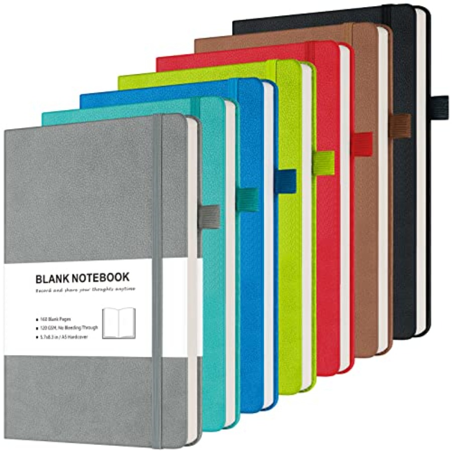 Blank Journal Notebook, 7 Pack - Leatherwork Journal recensie en prijs