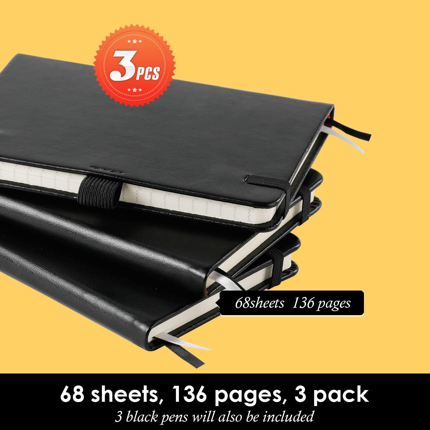 NIRMIRO (3 Pack) Pocket Notebo - Leatherwork Journal recensie en prijs