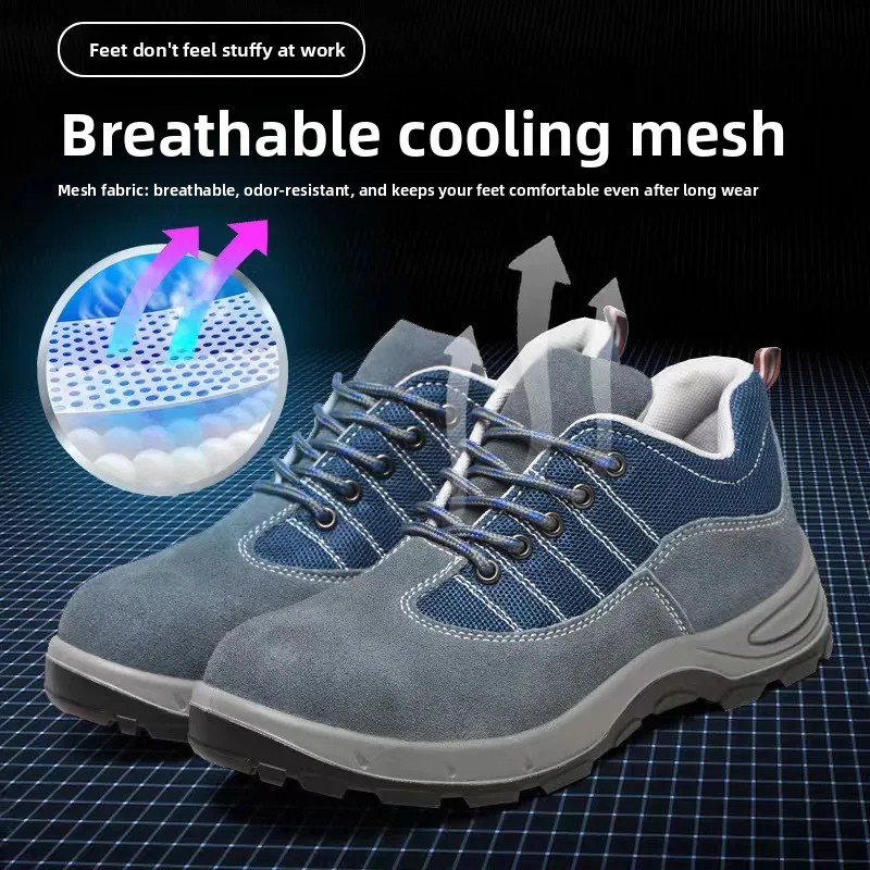 Mesh Breathable Work Safety Sh - Leatherwork Flowers recensie en prijs
