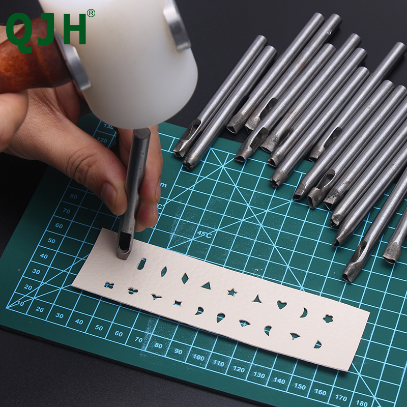 20pc Diy Leather Flower Punchi - Leatherwork Embossing recensie en prijs