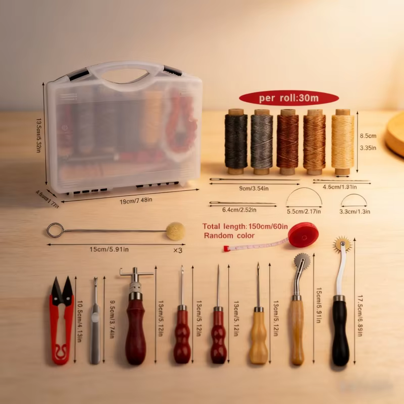Leather Craft Tool Kit Leather - Groover Stitching Tool recensie en prijs