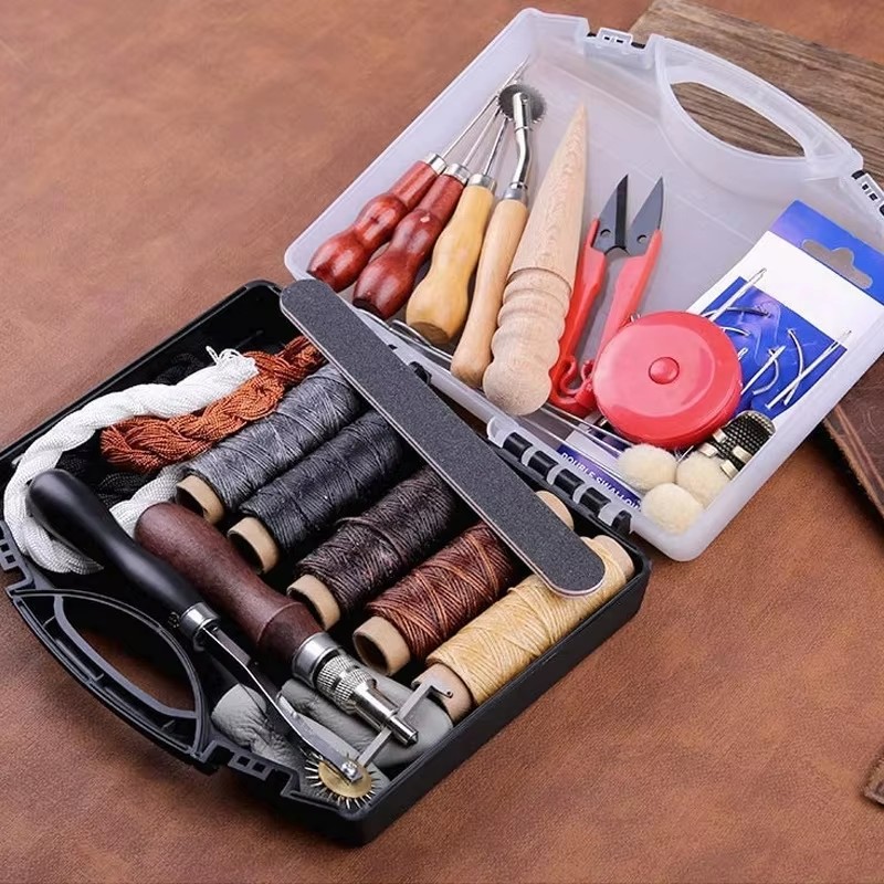 Leather Craft Tool Kit Leather - Groover Stitching Tool recensie en prijs