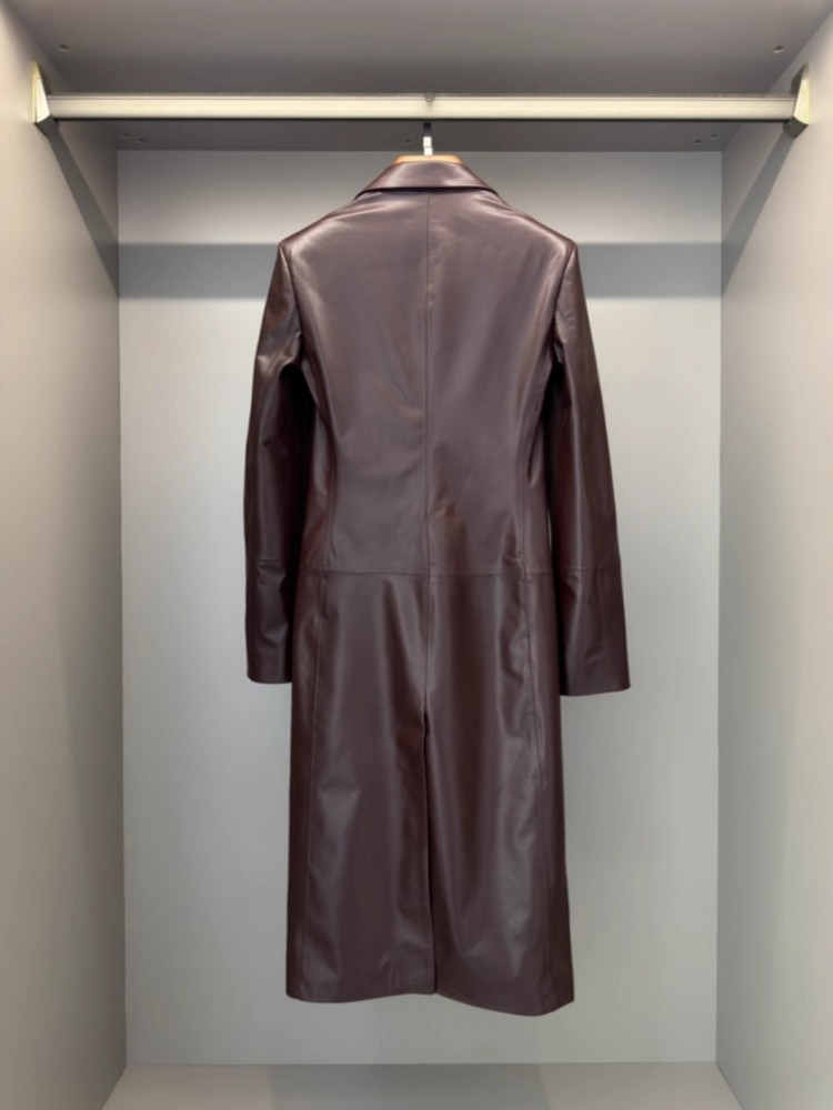Italian Designer Women Long Sh - Leather Work Jacket Women'S recensie en prijs