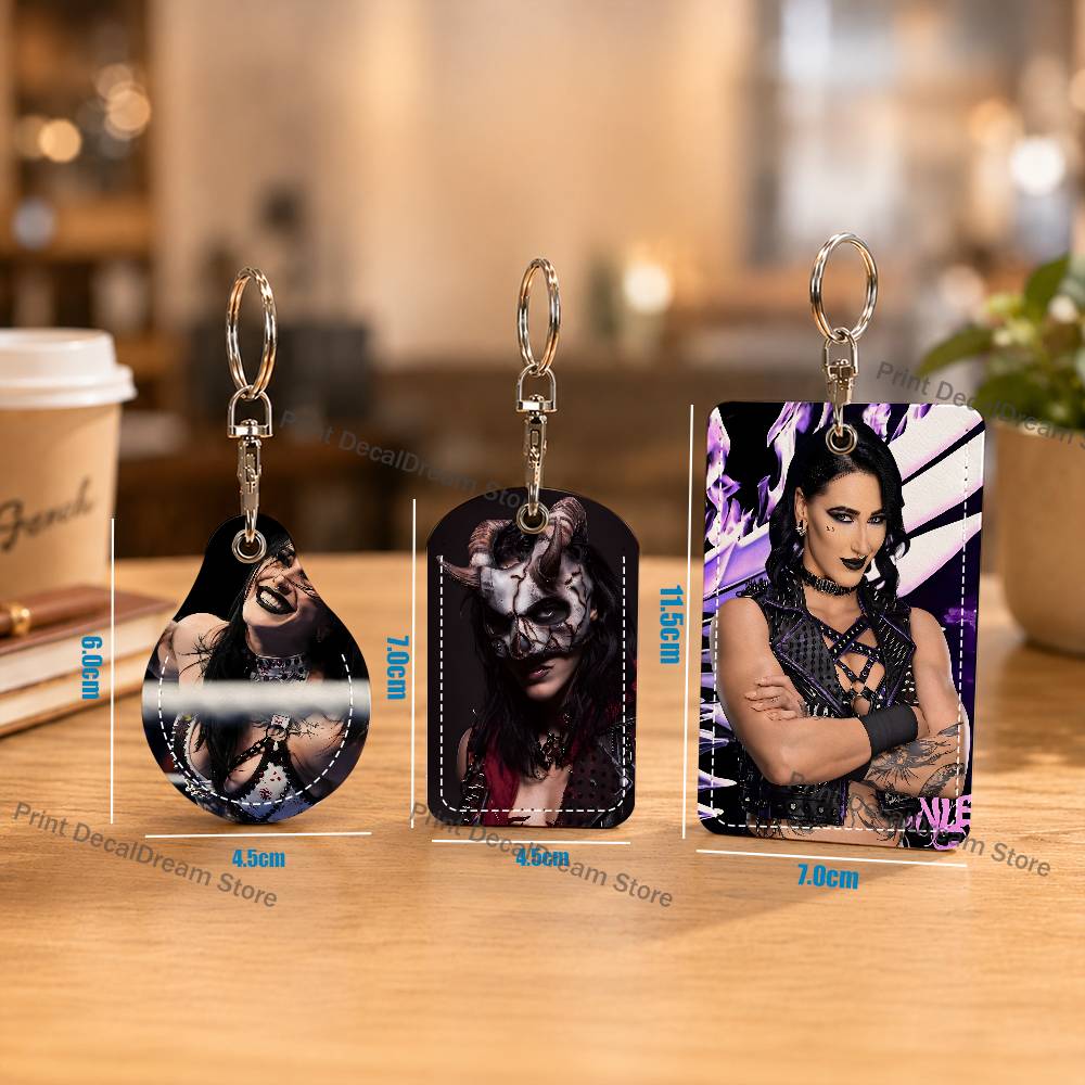R-Rhea Ripley Wrestler Holder  - Leatherwork Keychain recensie en prijs