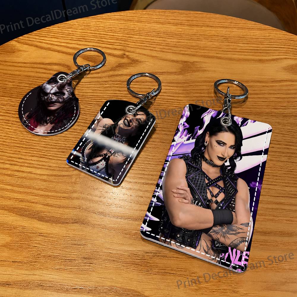 R-Rhea Ripley Wrestler Holder  - Leatherwork Keychain recensie en prijs