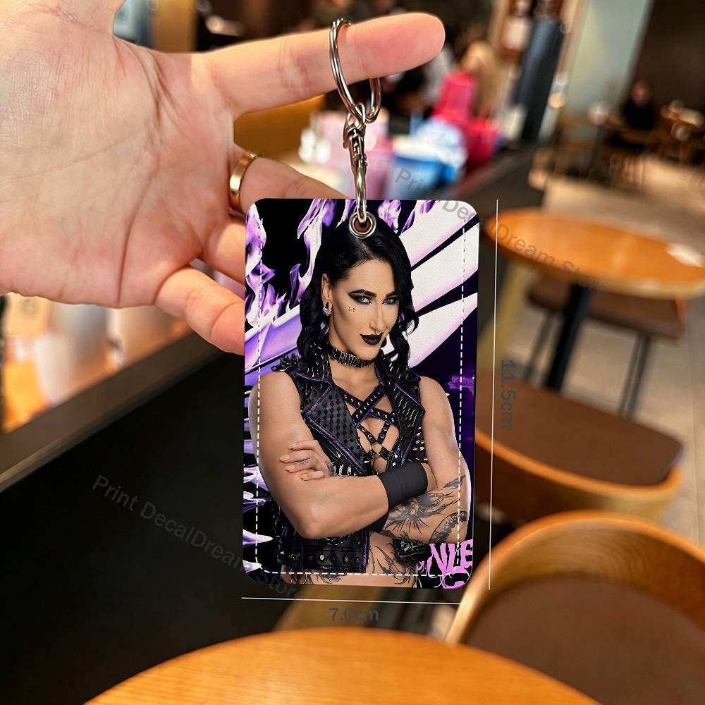 R-Rhea Ripley Wrestler Holder  - Leatherwork Keychain recensie en prijs