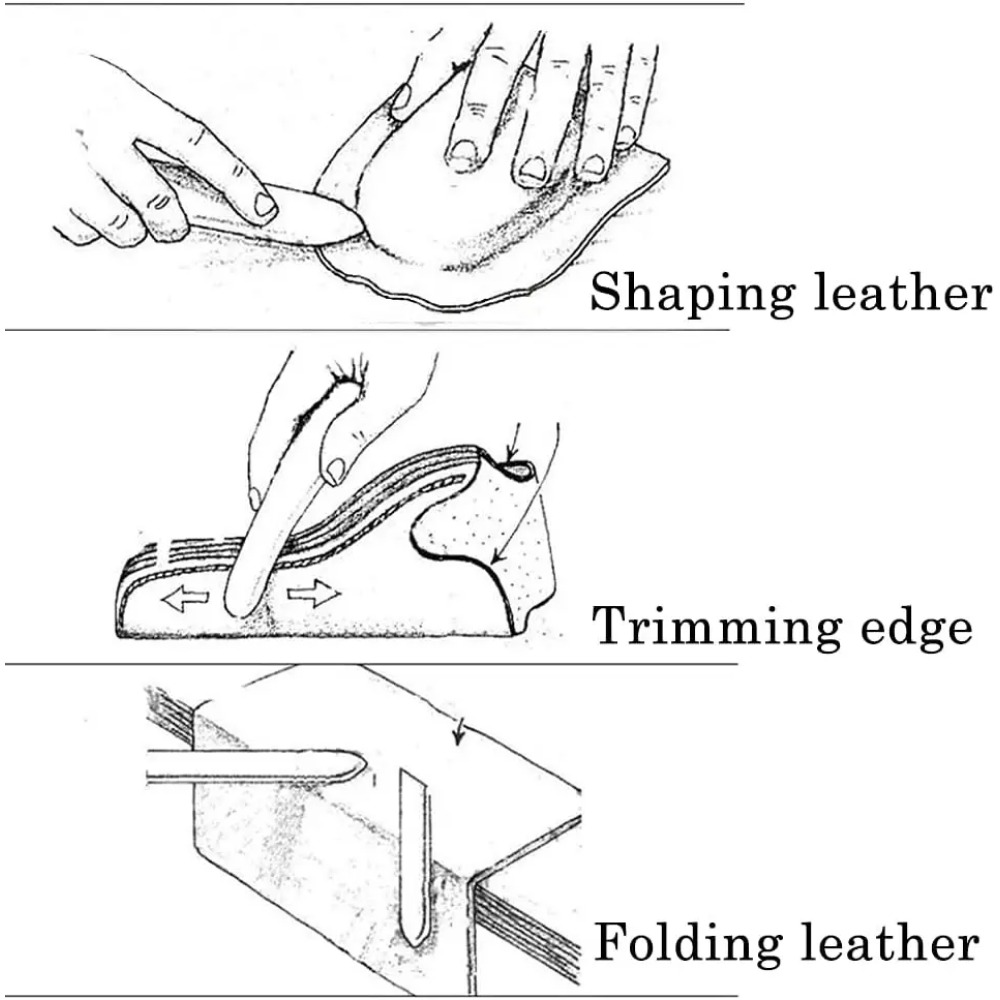 Leather Craft Edge Burnishing  - Leatherwork Craft recensie en prijs