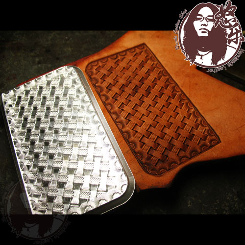 Woven pattern Hand-work unique - Unique Leather Work recensie en prijs