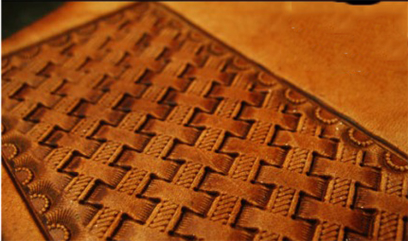 Woven pattern Hand-work unique - Unique Leather Work recensie en prijs