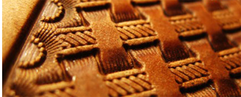 Woven pattern Hand-work unique - Unique Leather Work recensie en prijs