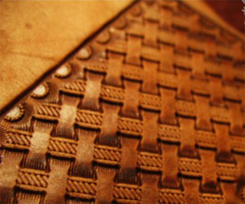 Woven pattern Hand-work unique - Unique Leather Work recensie en prijs
