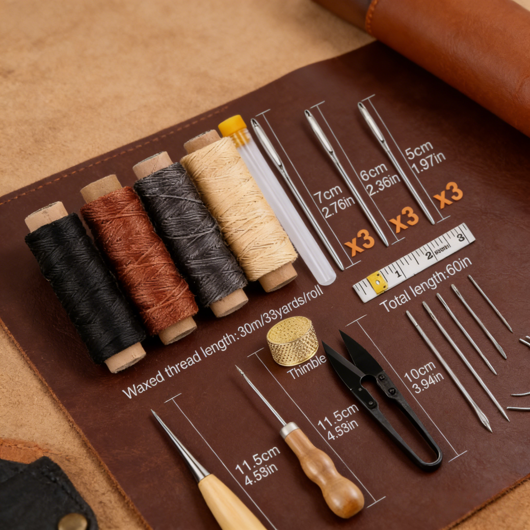 Leather Hand Sewing Repair Pol - Groover Stitching Tool recensie en prijs