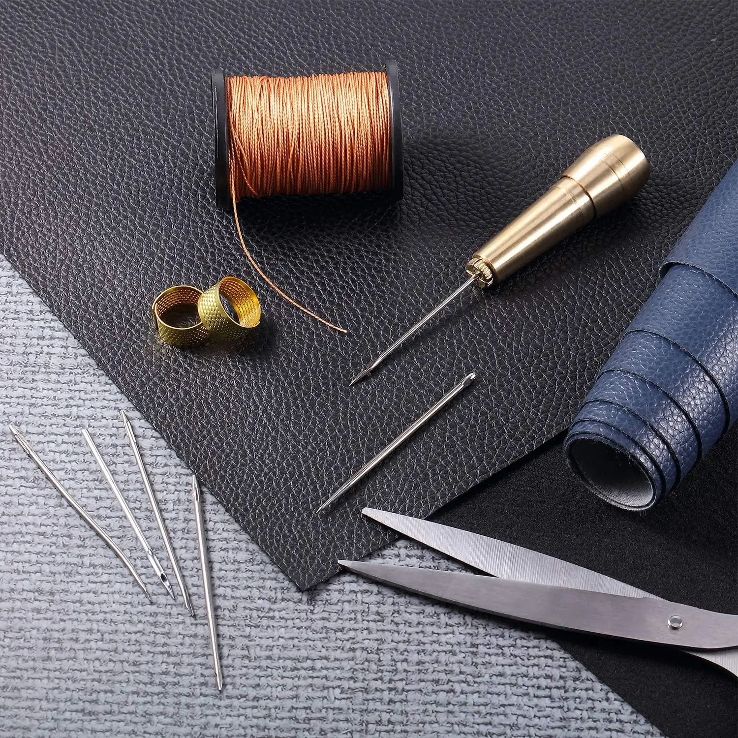 Leather Stitching Kit w/Copper - Leatherwork Craft recensie en prijs