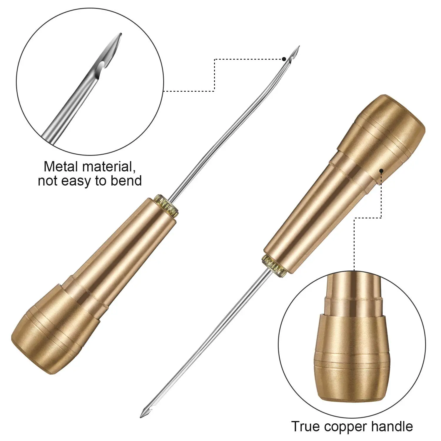 Leather Stitching Kit w/Copper - Leatherwork Craft recensie en prijs