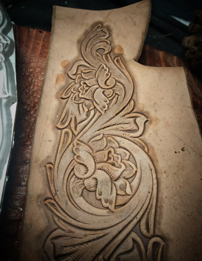 Tang dynasty flower design Han - Unique Leather Work recensie en prijs