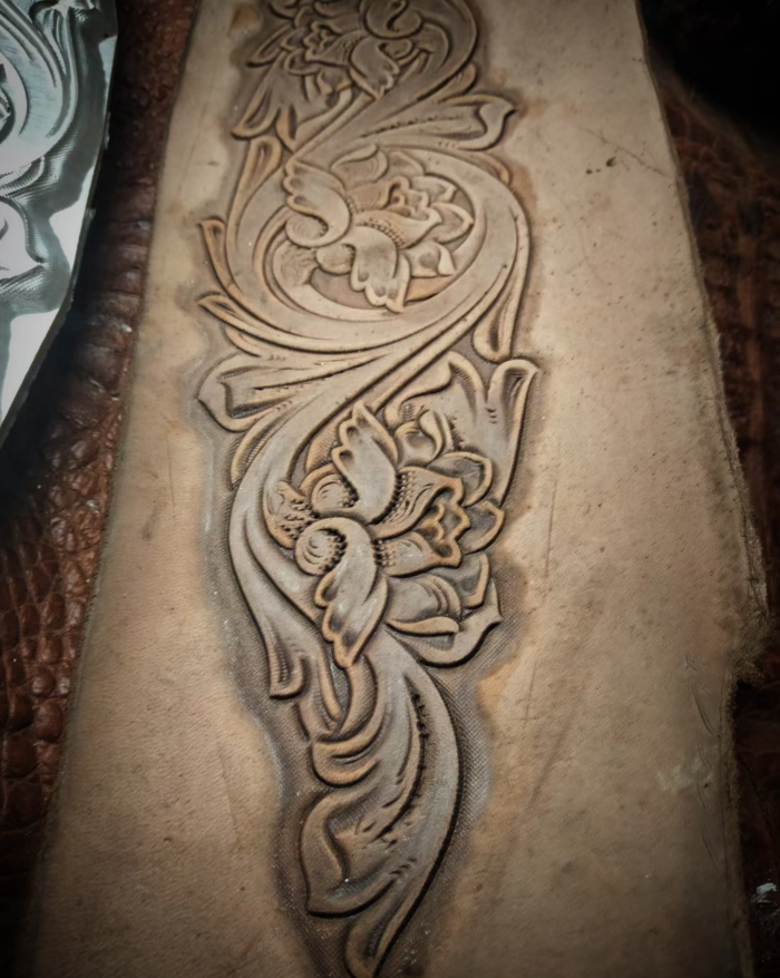 Tang dynasty flower design Han - Unique Leather Work recensie en prijs