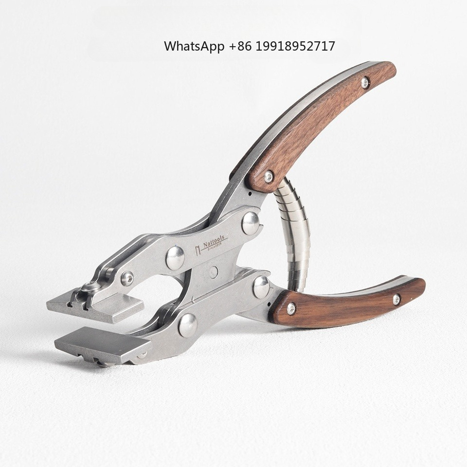 Leather Flat Pliers Stainless  - Leatherwork Hand Press recensie en prijs